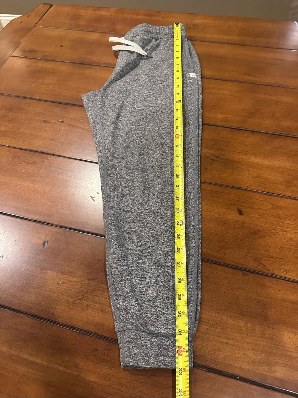 Vuori Gray women’s small Marled Joggers - Picture 3 of 3